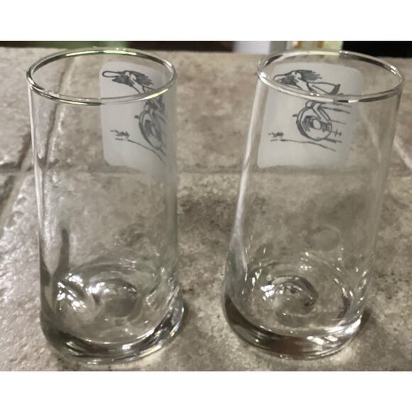 2 ~ Vintage 1970s BC Comics Johnny Hart Caveman Drinking Glasses ~ 5.25” - Picture 6 of 10